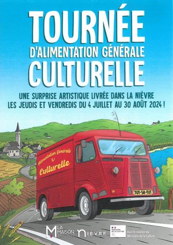 Affiche Tournée d'Alimentation Générale Culturelle