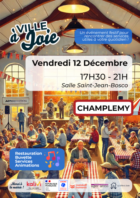 Ville à joie à Champlemy